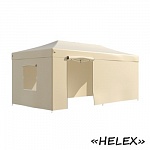 Тент-шатер быстросборный Helex 4361 3x6х3м, шампань (полиэстер)